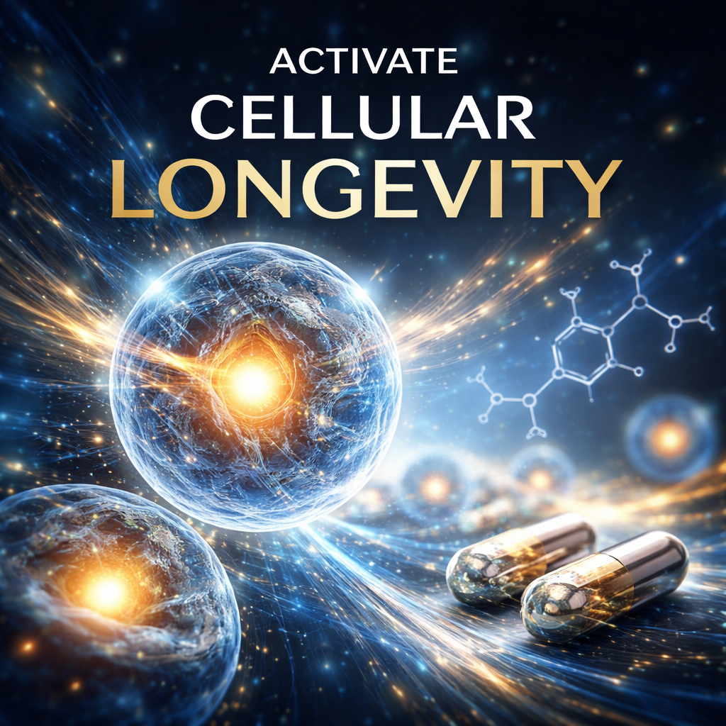 Cellular Longevity & Anti-Aging Supplements